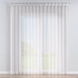 Firana na szelkach, kremowy, Natural Touch