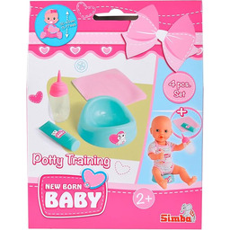 New Born Baby Zestaw do Treningu Nocnika, Butelka,