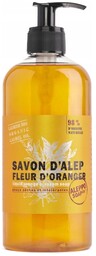 Mydło Aleppo w płynie Kwiat Pomarańczy, 500ml