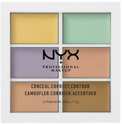 NYX Professional Makeup Color Correcting Concealer paletka