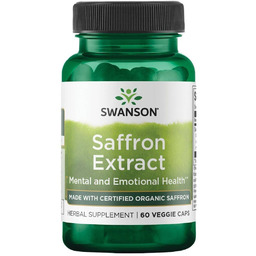 SWANSON Saffron Extract - Szafran 30 mg (60