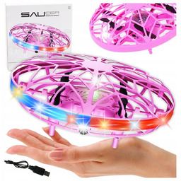 LLATAJĄCY mini DRON UFO Dysk Kula Sterowany Ręką