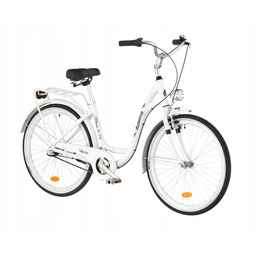 Rower miejski Indiana Moena 26 cali damski Biały