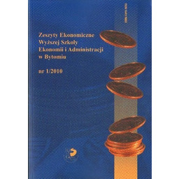 ZESZYTY EKONOMICZNE WYŻSZEJ SZKOŁY EKONOMII I ADMINISTRACJI