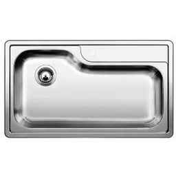 Blanco PLENTA 514029 Stalowy Srebrny Zlewozmywak prostokątny