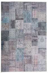 Dywan PESCARA 2305 patchwork niebieski