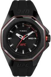 UFC Zegarek Timex Pro 44mm Silicone Strap Męski