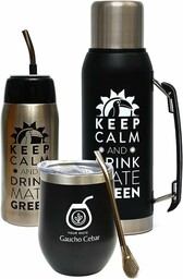 Gaucho Cebar Yerba Mate zestaw do herbaty, kompletny