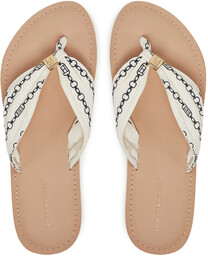 Japonki Tommy Hilfiger Th Chain Print Elevated Sandal