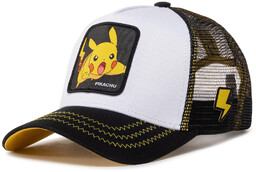Czapka z daszkiem Capslab Pokemon Pikachu CL/PKM2/1/PIK5 Biały