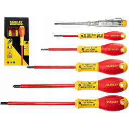 Stanley Wkrętaki fatmax śrubokręty Vde 6szt 65-443