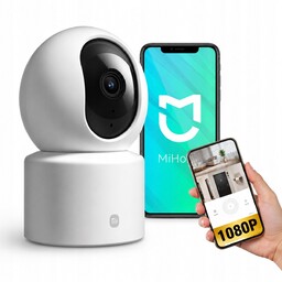 Kamera Xiaomi Kamerka Domowa Obrotowa Wewnętrzna Wi-fi Full