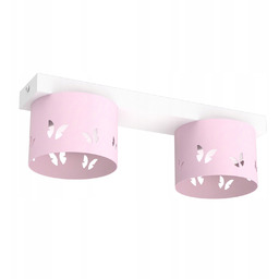 Dziecięca Lampa Plafon Sufitowy Żyrandol Led GX53 Motyl
