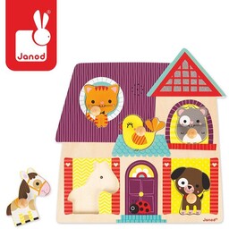 Janod, puzzle muzyczne Moi Mali Przyjaciele