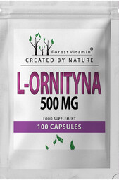 FOREST VITAMIN L-Ornityna 500mg 100caps