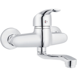 Bateria jednouchwytowa umywalkowa ścienna YONIC