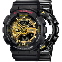 G-SHOCK SET GA-110GB-1AER + BEZEL 10378531 + PASEK