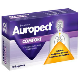 Auropect Comfort 375 mg, 30 kapsułek -> Odbiór