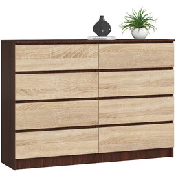 Komoda K140 8SZ Clp Pk Venge Sonoma