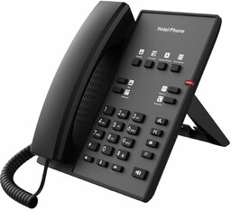 Fanvil H1 Czarny Hotelowy telefon VoIP HD Voice,