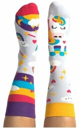 Nanushki Skarpety kolorowe dla dzieci - Happy Unicorn
