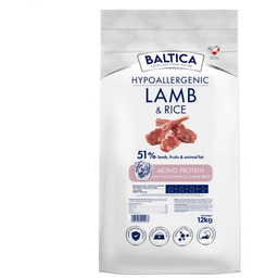 BALTICA Karma z jagnięciną i ryżem dla dużych