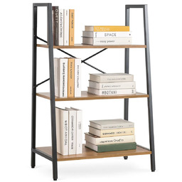 Elior Metalowy niski regał na książki czarny +