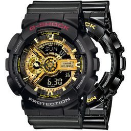 G-SHOCK SET GA-110GB-1AER + BEZEL 10378531 + PASEK