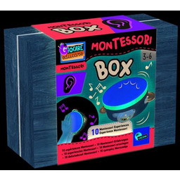 LISCIANI Zabawka tamburyn Montessori Box Słuch 304-105489