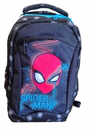 Plecak szkolny dla chłopca, Spider-Man, granatowy, Paso