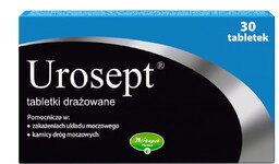 Urosept leczenie zakażeń układu moczowego, 30 tabletek