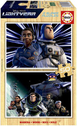 Puzzle drewniane, Buzz Astral, 100 el.