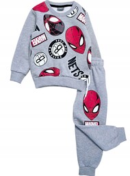 Dres chłopięcy 122 Marvel Spiderman bluza+spodnie komplet dresy