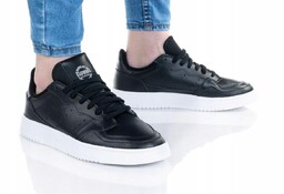 Buty adidas Supercourt J r.37 1/3 czarne sneakersy