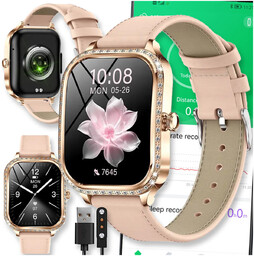 SMARTWATCH WATCH ZEGAREK AMOLED BLUETOOTH ROZMOWY MENU PL