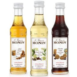 MONIN Zestaw syropów do kawy Mini Set 3