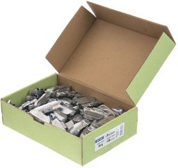 Ciężarki nabijane Zn do felg stalowych 30g -