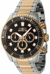 Elegancki Męski zegarek z dużą tarczą Invicta