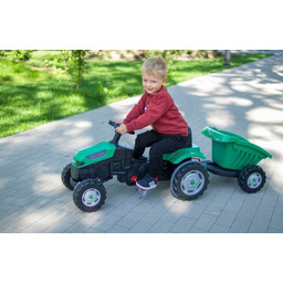 Traktor na pedały z przyczepą WOOPIE 28286 Farmer