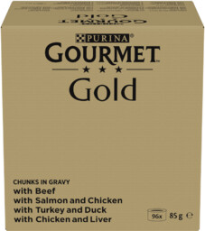 Purina Gourmet Gold Kawałki w sosie mix 96x85g