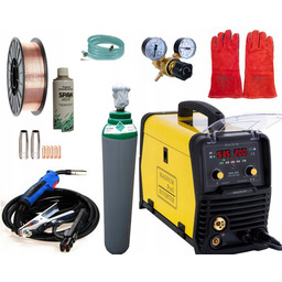 Spawarka Inwertorowa Magnum Mig 203 Easy Synergia zestaw