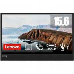 Monitor Przenośny Lenovo L15 (66E4UAC1WL) 15,6" Full Hd