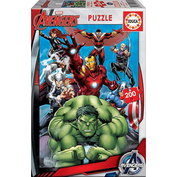 Educa 15933 - Avengers, 200 elementów puzzle dziecięce