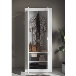 Szafa do przedpokoju biała połysk 78 x 187