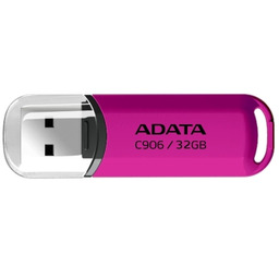 MEMORY DRIVE FLASH USB2 32GB/PINK AC906-32G-RPP ADATA