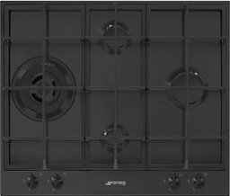 Płyta gazowa Smeg PX364LMB + patelnia Smeg CKFF2801RDM