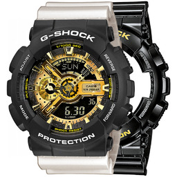 G-SHOCK SET GA-110GB-1AER + BEZEL 10508136 + PASEK