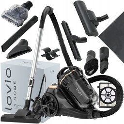 Odkurzacz Bezworkowy Cyklonowy Hepa Lovio LVCVC002 Regulacja Mocy