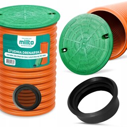 Studnia Drenarska Studzienka Drenażowa 315 Pokrywa Rura 50cm