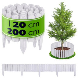 Płotek ogrodowy drewniany Linars 200 x 20 cm